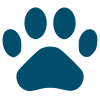 icoon hondenpoot